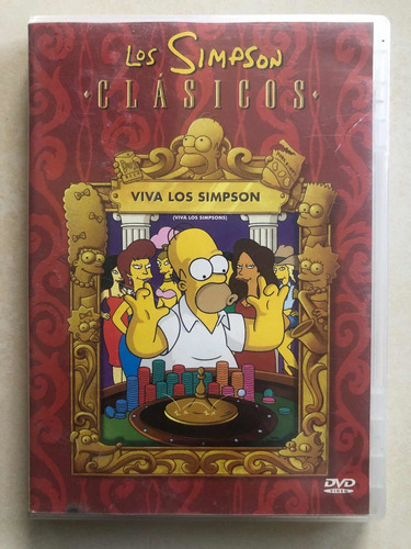 Los Simpson Dvd Casicos Viva Los Simpson (Usado)