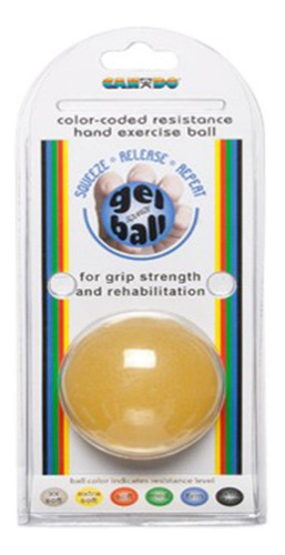 Pelota De Gel Ejercitadora De Mano Can Do Color Amarillo