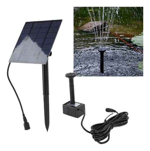 Potente Kit De Bomba De Agua Solar Jet Para Baño De Pájaros