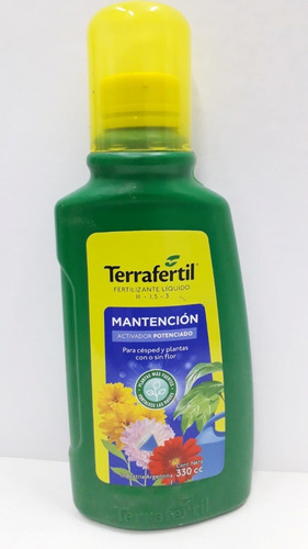 Mantencion Fertilizante Activador Terrafertil X 330cc