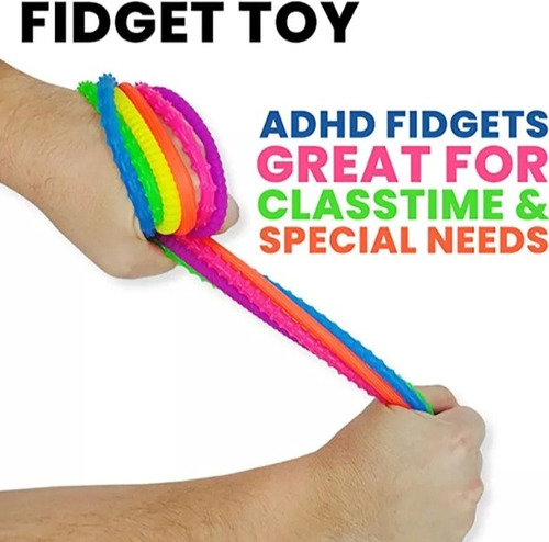 Fidget Toy Anti Estrés Cuerda Sensorial X 3 Unids. Autismo 