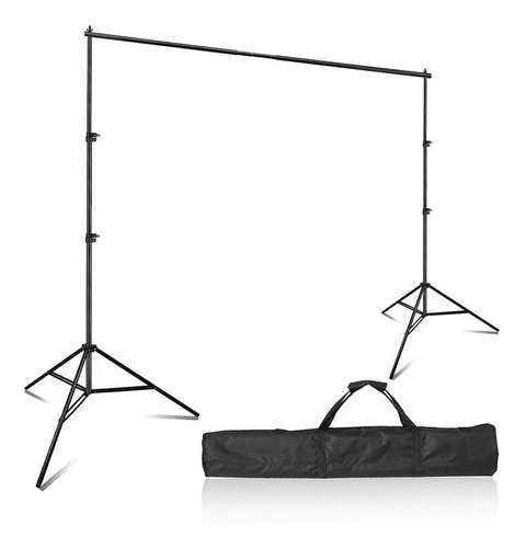 Soporte Para Fondo Fotográfico Infinity, 3 Barras, 2 Metros, Más Funda