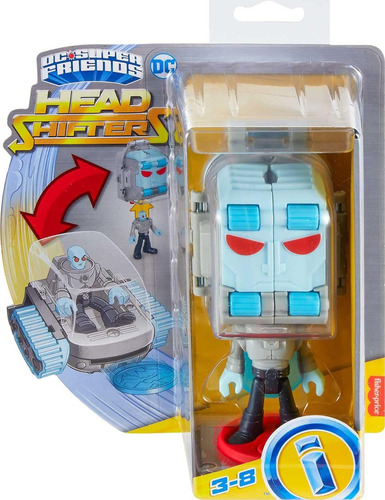 Imaginext Figura De Acción Shifters Mr. Freeze & Snow Tank