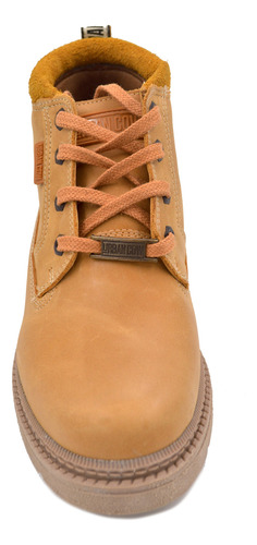 Borcego Corto Mujer Wallace Urban Cow Cuero Comodo Moda