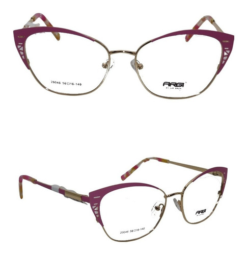 N1 Montura Marco Gafas Para Lente Formulado Mujer