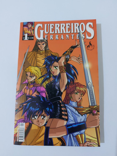 Mangá Guerreiros Errantes - Vol Único - Ed. Mynthos (Usado)