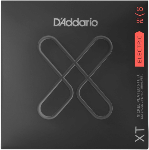 Cuerdas Para Guitarra Eléctrica Xt Nickel Daddarío Xte 1052