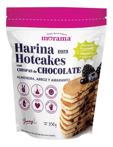 Harina Morama Para Hot Cakes Con Chispas De Chocolate 350g