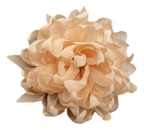2 Broche De Flores De Satén Con Ramillete De