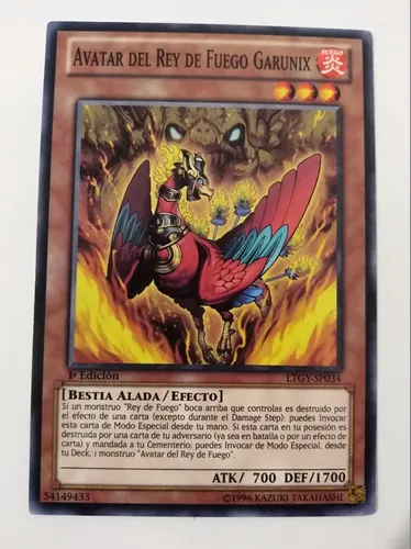 Avatar Del Rey De Fuego Garunix - Common Ltgy Español
