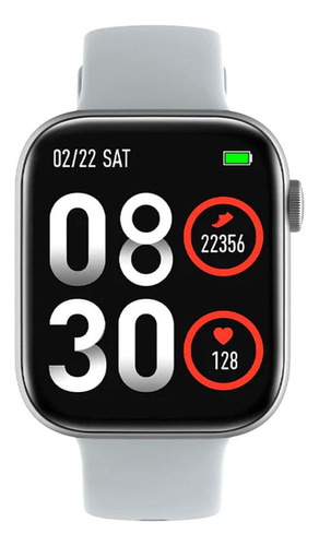 Reloj Smartwatch Colmi P45 Grey Deportes Notificaciones Ss Color De La Caja Plateado Color De La Malla Gris Color Del Bisel Plateado