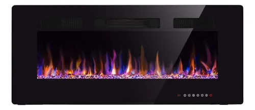 comprar Chimenea Eléctrica Empotrada 1500w 42 Multicolor Táctil