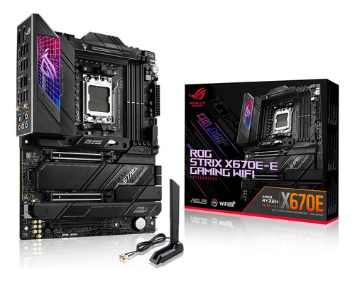 Asus Rog Strix X670e-e Gaming Socket Am5(lga 1718) Ryzen ...