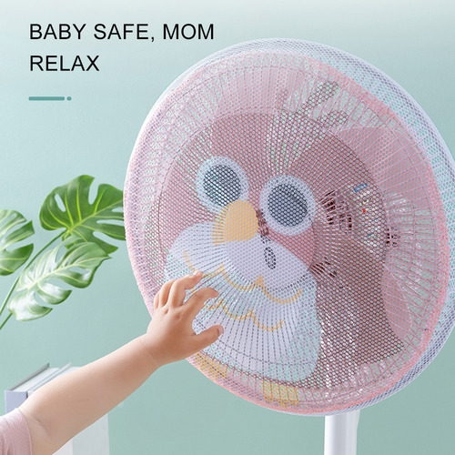 Cubierta A Prueba De Dedos O Malla Para Ventilador Eléctrico