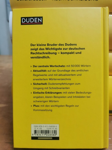 Der Kleine Duden Deutsche Rechtschreibung - Duden