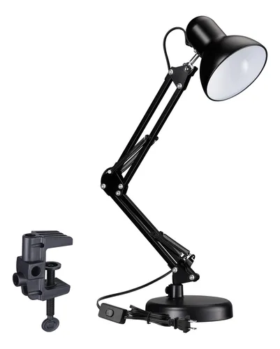 Torchstar Lámpara Escritorio Metal Abrazadera Cuello Cisne M