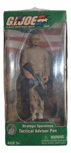 Gi Joe Tactical Advisor Pen Figura 11 Cm Action Temerarios (Usado)