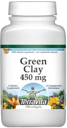 Arcilla, Verde  450 mg (100 cápsulas, Zin