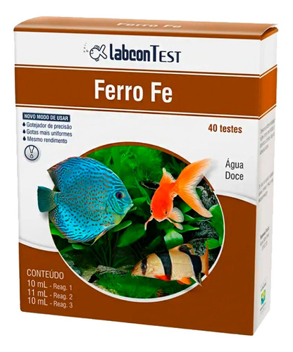 Labcontest Ferro Fe - 40 Testes - Teste De Ferro