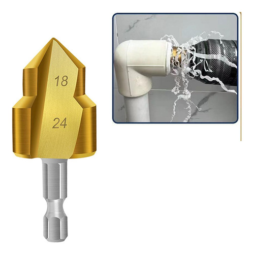 3 Ppr Lifting Stepped Drill Hexagon Shank 25mm 1 Peça