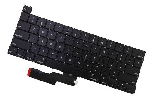 Teclado De Repuesto Para Computadora Portátil Us Black Para