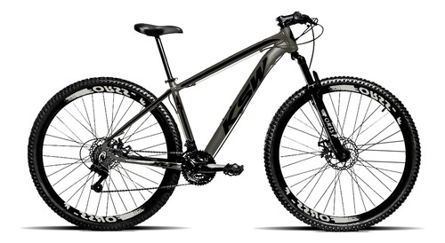 Bicicleta Aro 29 Masculina Ksw Aluminio 21 Marchas Mtb Mcz18 Cor Grafite Tamanho Do Quadro 15