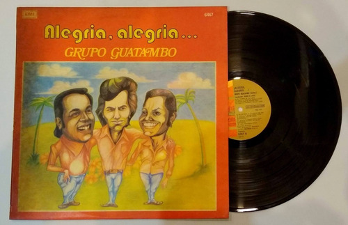 Grupo Guatambo ¡alegria, Alegria! Vinilo Lp 1977 Cumbia Nm 9