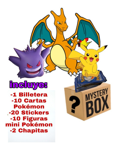 Caja Misteriosa Pokemon Mystery Box 