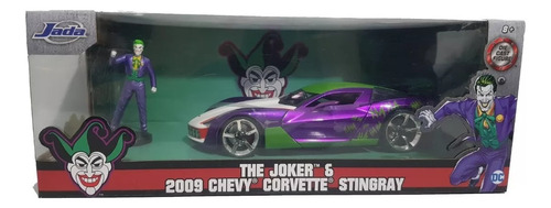 2009 Chevy Corvette Stringray The Joker Jada 1:24 C/figura