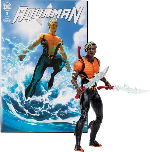 Aqualad - Aquaman Page Punchers Wave 3 - Mcfarlane Toys