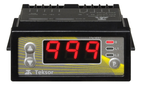 Pirómetro Digital Teksor Tc207pntc Sensor Ntc 76x35mm 9/24v