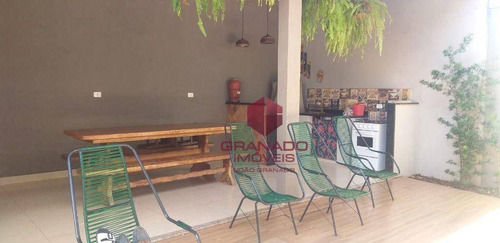 Imagem 15 de 17 de Jardim Santa Rosa - 180m² Const./300m² Terr. - Ca0275