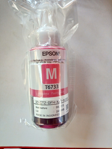Epson Botella De Tinta Magenta Para L800 T673320