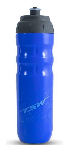 Garrafa Squeeze Térmica Bicicleta 550ml Nylon Mtb Speed Tsw Cor Azul