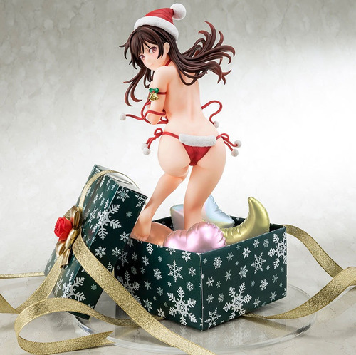 Chizuru Mizuhara Santa Bikini Rent A Girlfriend Figura Origi