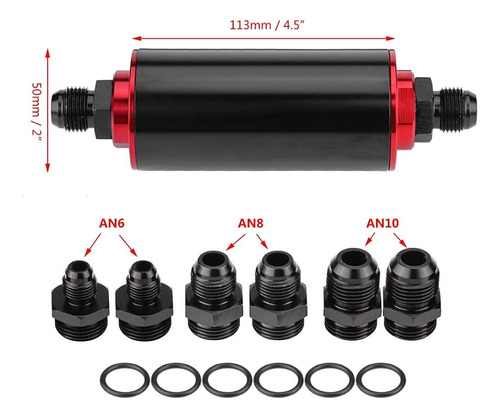 Filtro De Gasolina De Alto Rendimiento 100 Micron Lavables