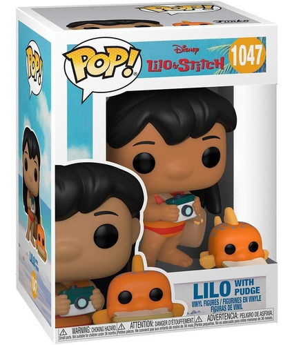 Funko Pop Disney Lilo & Stitch Lilo With Pudge