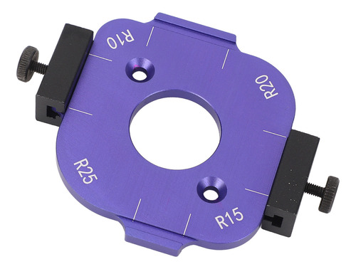 Modelo De Raio De Canto Redondo R10 R15 R20 R25 Anodizado