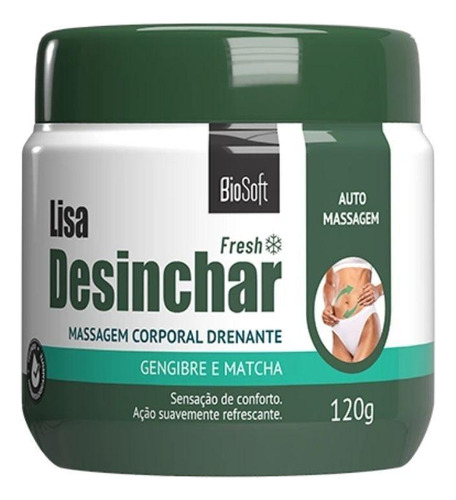 Desinchar O Corpo Creme Para Drenagem E Retenção De Líquidos