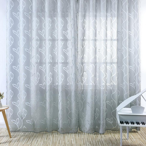 Cortina Drapeada Chibon, 100 X 270 Cm