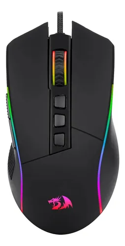 Imagem do produto Mouse Gamer com fio Redragon Plank - M812-RGB em Mercado Livre