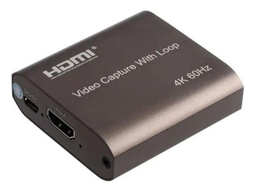 Placa De Captura De Vídeo Hdmi Usb3.0 Fullhd 1080p 4k 5fps