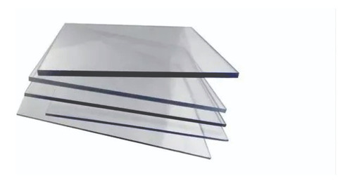 Chapa Policarbonato Compacto Transparente Sob Medida 2mm