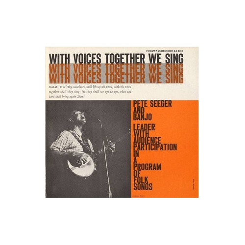 Seeger Pete With Voices Together We Sing Usa Import Cd