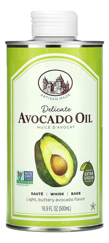 Aceite De Aguacate 100% Puro - 500ml Prensado Por Expulsor 