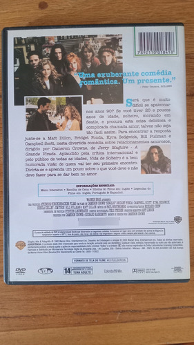 Dvd Singles - Vida De Solteiro - Pearl Jam Alice In Chains (Usado)