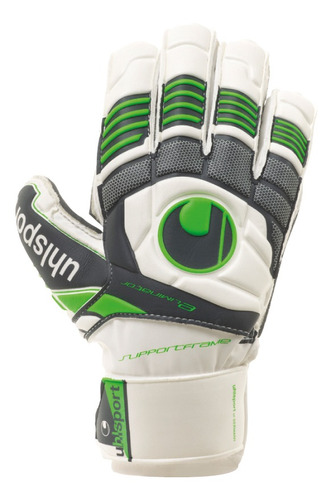 Guantes Arquero Uhlsport Eliminator Soft Sf Blanco Negro