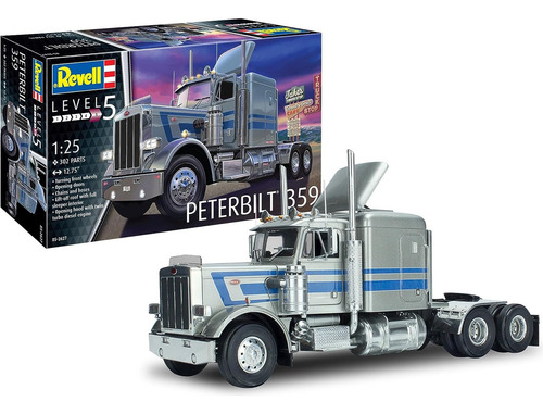 Kit Para Montar Revell Caminhão Peterbilt 359 1/25 12627
