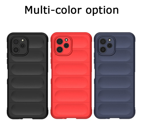 Funda Para Huawei Nova Y61 De Silicona Blanda Con Película D