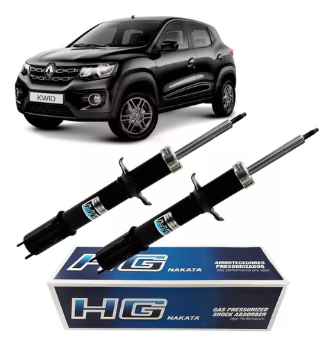 Par Amortecedor Dianteiro Direito Esquerdo Kwid 1.0 12v